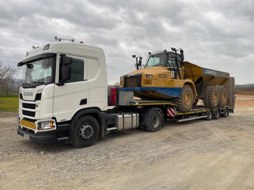 Transporteur pour engin agricole, engin TP, engin BTP