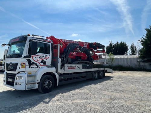 Transport routier pour engin volumineux