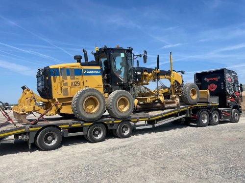 Transporteur pour tractopelle et autres engins du BTP