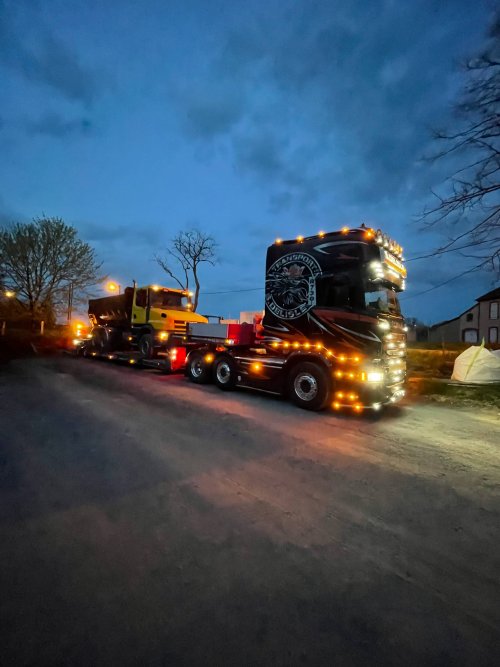 Transport avec chauffeur pour engin de travaux